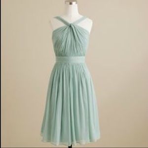 J Crew sage green dress